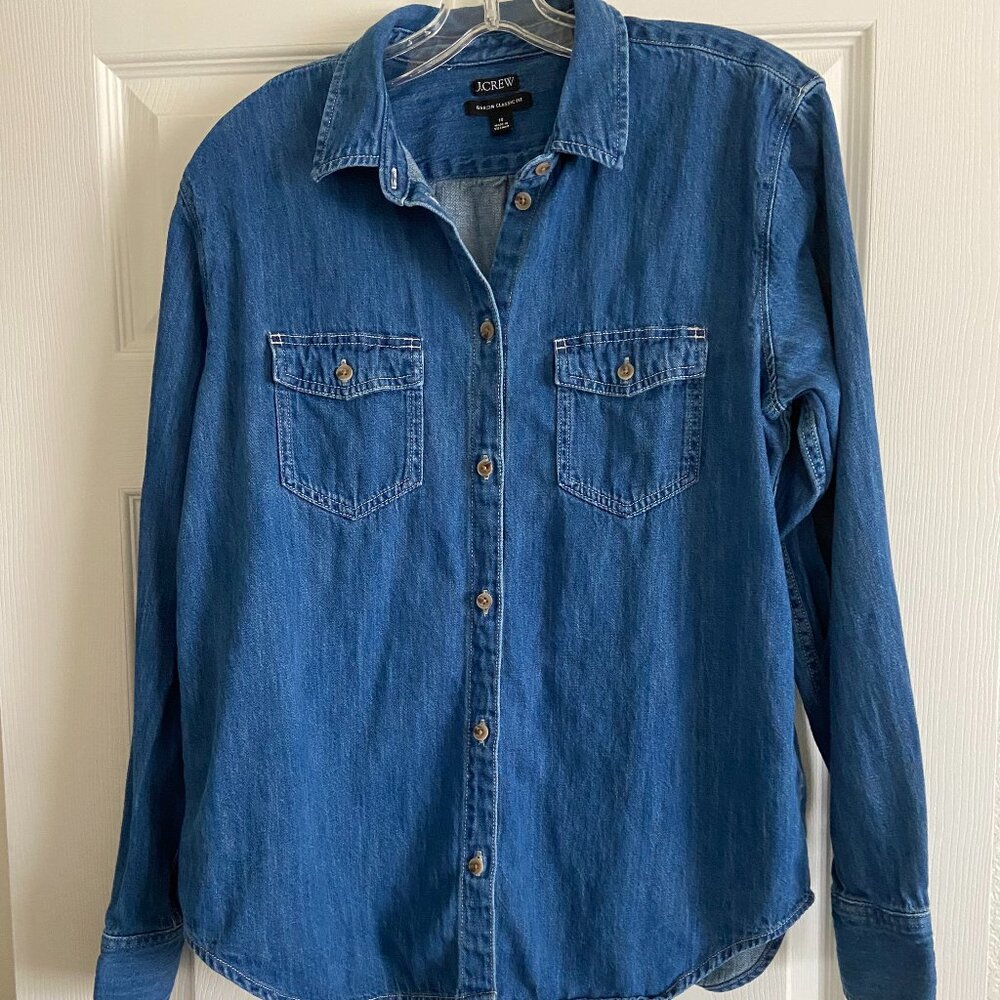 J Crew Chambray Shirt